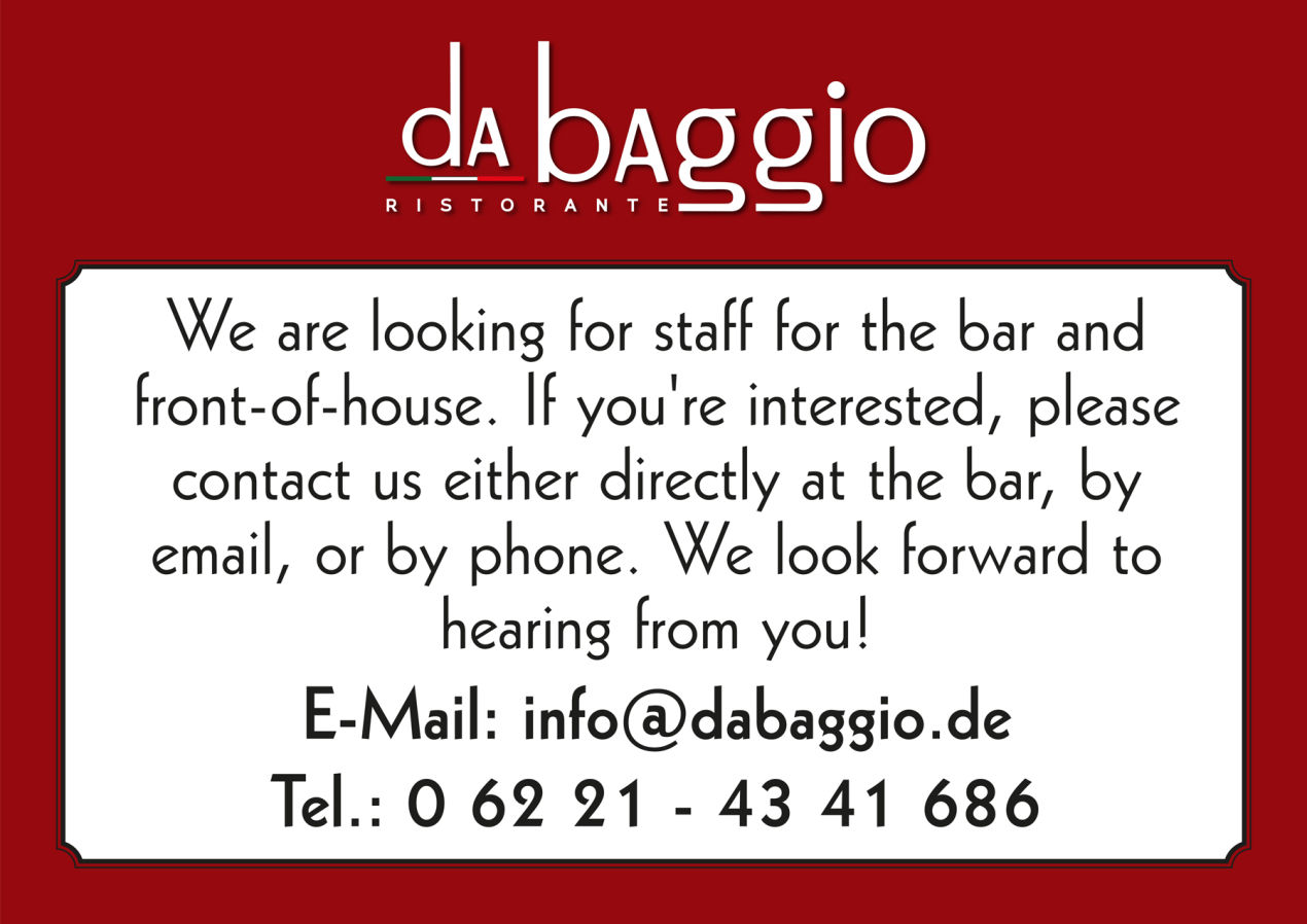 Your message to us